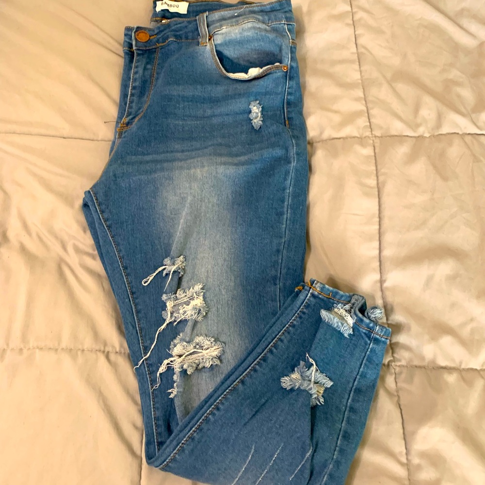 Size 16 Ripped Skinny Jeans 💙